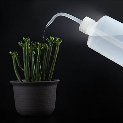 500 ML Plastic Squeeze Type Watering Bottle Garden Tools/Gardening Tools/Succulent Planter Tools Transparent White - view 2