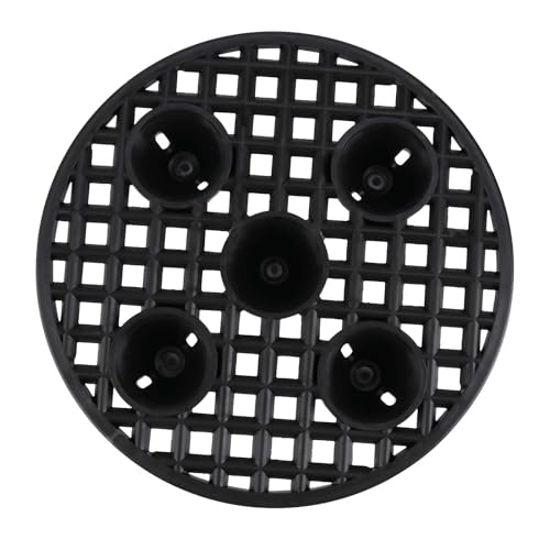 30 PCS 8 Inch Plant Level Pot Elevator, Heavy Duty Round Plastic Saucer Riser Run off Tray Big Potted Stand for Indoor, Deck Floor Protector for Garden Flowers Plants - view 5