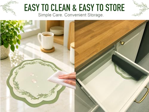 2-Pack 12" Absorbent Plant Mats for Indoor Plants, Vases & Planters - view 7