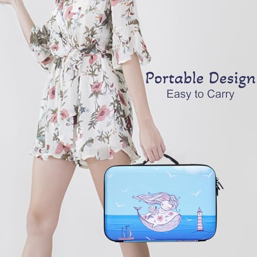 Diamond Painting Storage Containers, 60 Slots Diamond Art Accessories and Tools, Diamond Painting Organizer Storage Case - Mermaid - view 5