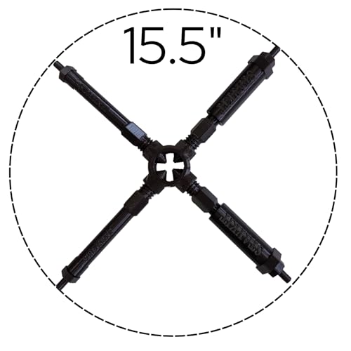 Adjustable Plant Stake Support Holder Brace for Potted Plants (XL). Adjusts from 16" to 26". Fits Stakes up to 1.25" in Diameter. - view 4