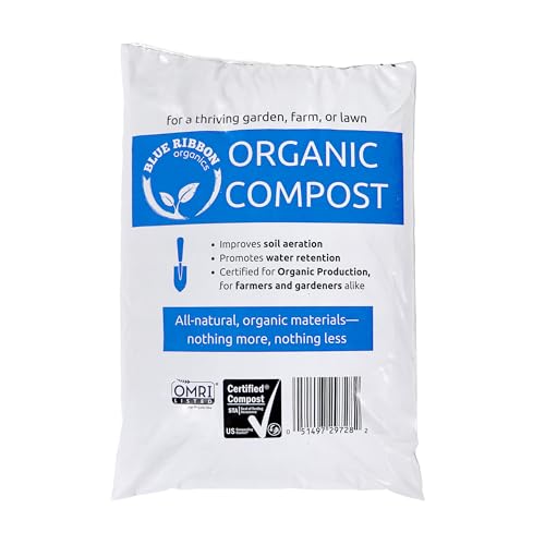 Ribbon Organics OMRI Certified Organic Compost Size: 7.9 Gallons, 32-35 Pound Bag