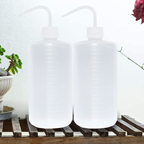 Squeeze Bottle 1000ml 32oz Wash Bottle Succulent Watering Can LDPE Plastic Squirt Bottle for Irrigation Plant, Medical Lab, Tattoo Supplies 1pc - view 6