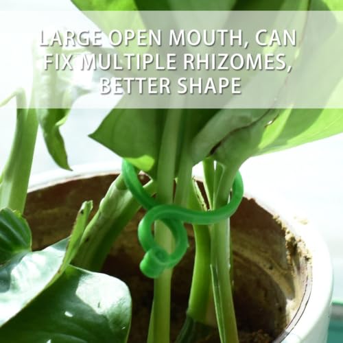 100pcs Plant Twist Clip Ties, Reusable Plastic Supports - view 5