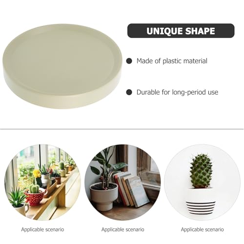 Plastic Plant Pot Base Stand with Wheels, Water Storage and Mobility - view 3