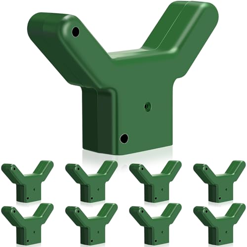8 Pcs Tree Branch Supports Plastic Brace for Orchards, Green