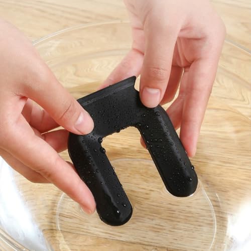 4pcs Rubber Wheel Stopper Pads, Floor Grip and Drift Prevention - view 5