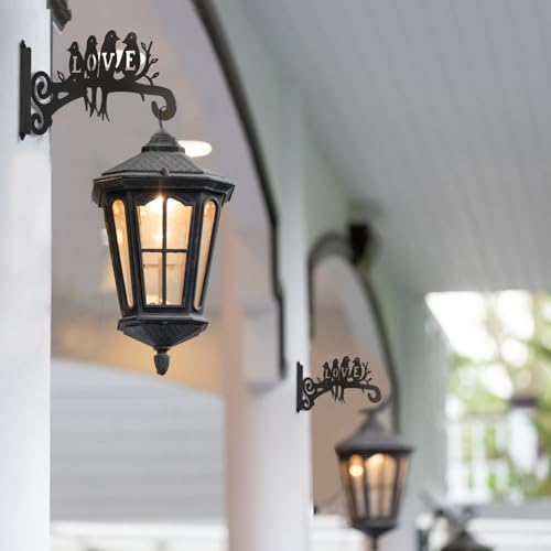 4-Pack 10 Inch Aesthetic Plant Hangers Outdoor Metal Plant Hooks Indoor - view 6