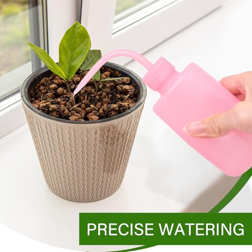 2Pcs Small Squeeze Watering Can for Indoor Plants 250 ML Pink - view 4