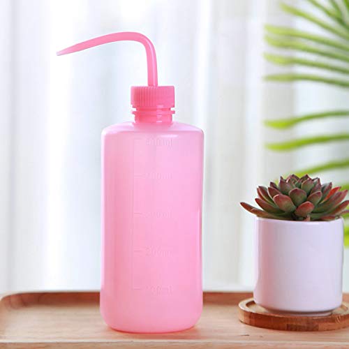 Squeeze Bottles Succulent Watering Bottle 500ml Pink Water Squirt Irrigation Bottle Squeeze Sprinkling Can Plastic Wash Plant Bottle 2pc - view 5