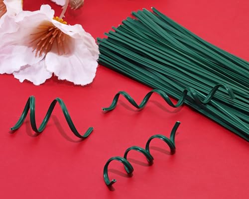 80pcs Plastic Twist Ties Plant Ties Reusable Bread Twist Ties Cake pop Ties Cable Ties Candy Ties for Bags 6 Inch (Green) - view 4