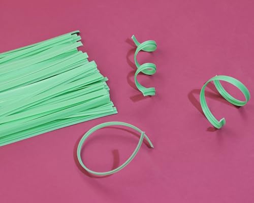 80pcs plastic Twist Ties Plant Ties Reusable Bread Twist Ties cake pop ties Cable Ties Candy Ties for Bags 4 Inch (Light Green) - view 4