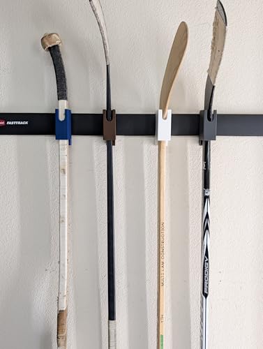 Hockey Stick Wall Mount Display Holder, Sports Equipment Storage - view 4