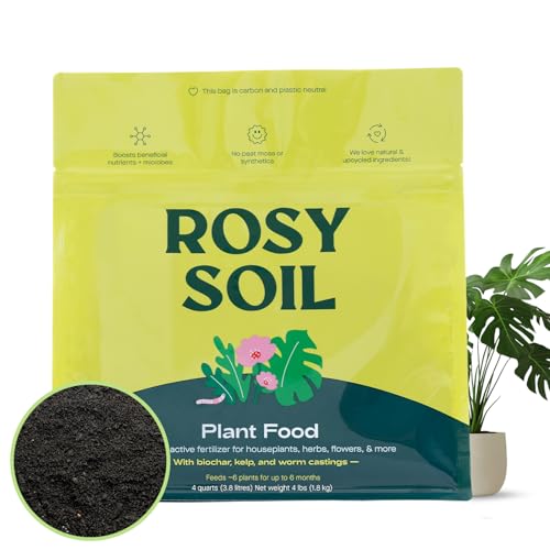 Plant Food, Organic Fertilizer for Indoor Plants, 4 Quarts