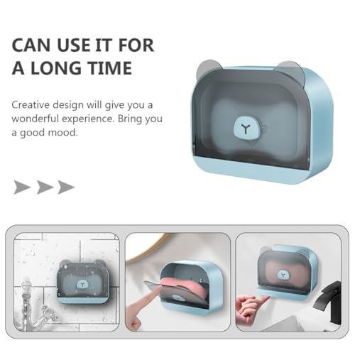 Creative Soap Holder Storage Rack with Drain Tray for Bar Soap Bathroom - view 6