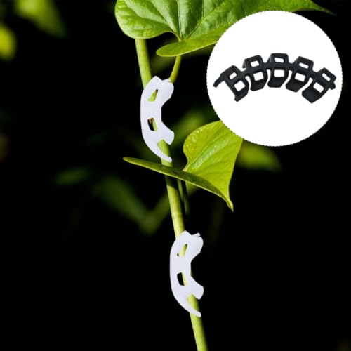 100pcs Plastic Plant Stem Bending Clips for 90 Degree - view 4