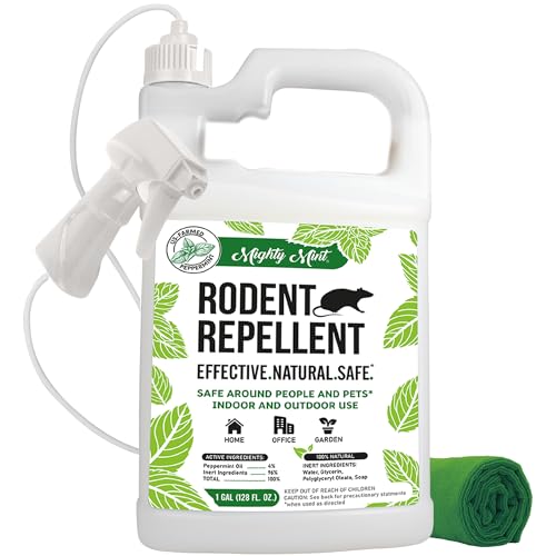 Mouse Repellent Pouches & Rodent Repellent Gallon Bundle - view 3