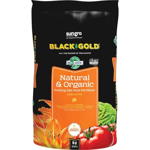 Black Gold Potting Mix - Natural & Organic, Indoor Use, Bulk Potting Soil - 16 Qt - Organic Material - view 5