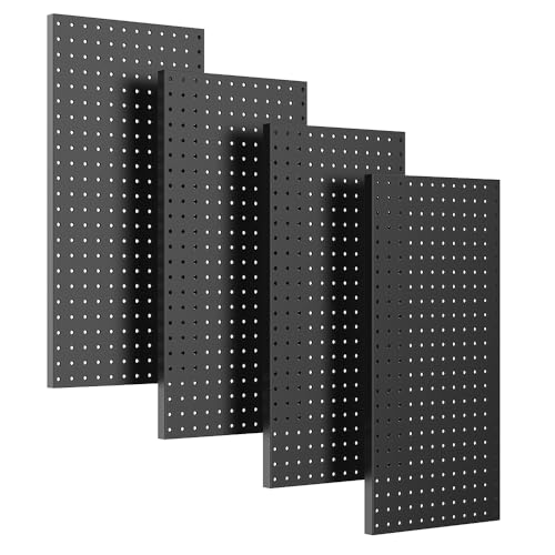 Metal Pegboard Wall Panels, Peg Boards for Garage Tool Storage