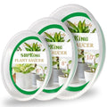 9 Pack Plant Saucers (6inch /8inch /10inch), Heavy Sturdy Plant Trays Pot Tray for Indoor Clear Plastic Flower Pot Saucers Thicker Plant Water Drip Trays for pots- Clear