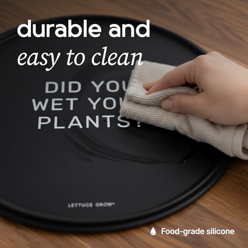 23in Silicone Plant Mat | Water-Resistant Floor Protector - view 6