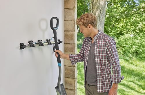 Set of Single Holders and Single Hooks: Brackets for Garden Tools, Extension for Tool Rack Plus, Universal Hook Made from Recycled Materials (3510-20) - view 3