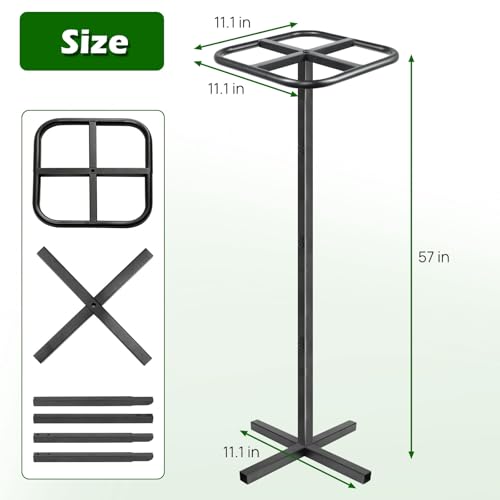 Extra Thick Adjustable Dragon Fruit Trellis, Metal Plant Trellis - view 6