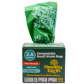 2.6 Gallon Compostable Trash Bags – 100 Count Small Trash & Kitchen Compost Bags for Countertop Bins, Extra Thick Plant-Based Food Scrap Liners, BPI & TÜV Certified ASTM D6400