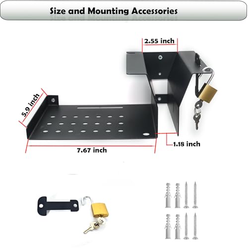 String Trimmer Cordless Rack with Accessory Storage for Cordless String Trimmer Grass Trimmer String Trimmers Weed Wacker Weed Trimmer,Lawn Equipment,Wall Mount Rack Storage - view 5