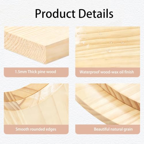 Plant Pot Cover Interlocking Waterproof Cat Proof Wooden Guard - view 7