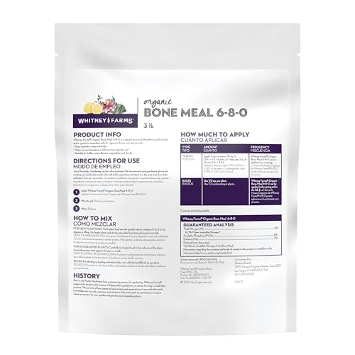 Organic Bone Meal 6-8-0, 3 lb. - view 2
