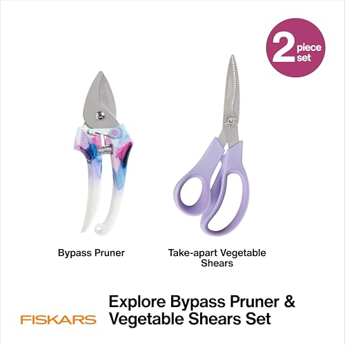 2-Piece Garden Tool Set, Pruning Shears & Vegetable Scissors - view 2