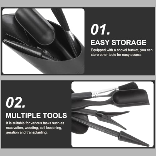 2 Sets Succulent Planting Tools Set, Plastic Kit for Potted Plants - view 6
