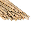 Natural Bamboo Garden Stakes, 20pcs Plant Sticks 18 inches