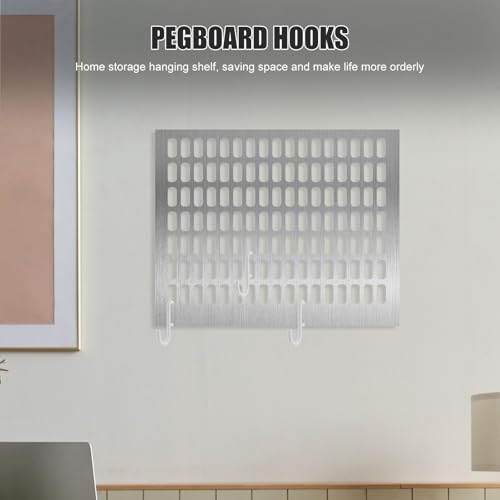 5Pcs Pegboard Hanging Hooks Iron Utility Hangers for Garage - view 5