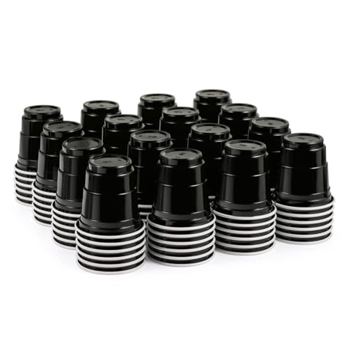 100ct 2oz. Mini Green Shot Cups, Disposable and Small Size Perfect for Party, Tastings, Sample and More