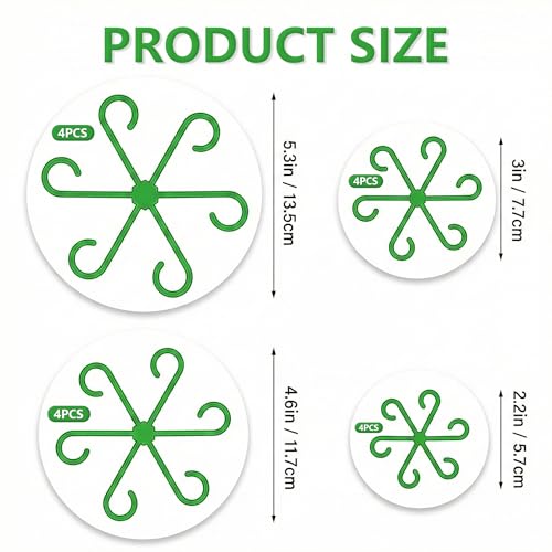 16PCS Plant Stem Support Clips for Indoor Climbing Houseplants - view 2