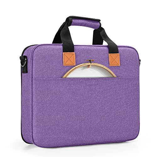 Embroidery Project Bag, Embroidery Kits Storage Bag (Bag Only), Purple - view 4