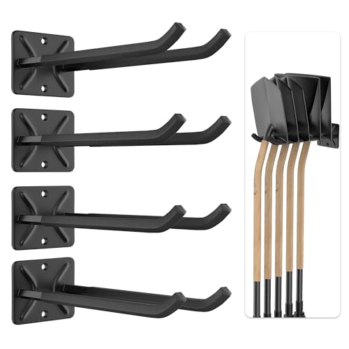 Garage Storage Hooks, Heavy Duty Steel Tool Organizer