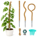 Moss Pole for Monstera, 3-Pack 50in PVC Plant Support Pole