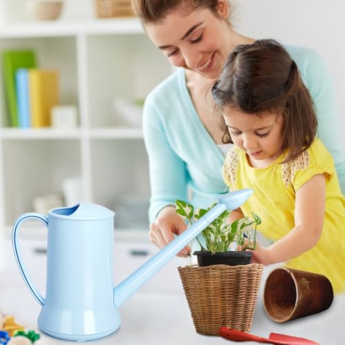 1/2 Gallon Indoor Plant Watering Can Blue 67oz - view 5
