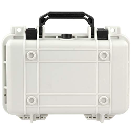 Protective Gear and Camera Hard Case Waterproof Dry Box with Foam 11.6 Inch 8.3 Inch 3.8 Inch (White) - view 5