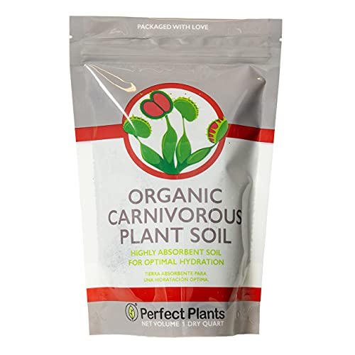 Carnivorous Plant Soil, 1 qt, Venus Fly Trap Potting Mix