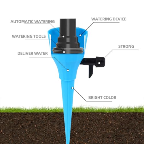 12pcs Automatic Plant Pot Drip Feeders with Adjustable Water Flow, Pp Material Garden Watering Device for Home and Garden Use, Efficient Bonsai Irrigation System - view 3