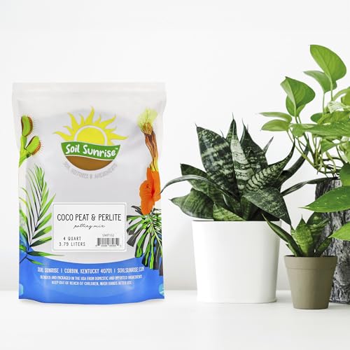 Coco Peat Perlite Potting Mix (4 Quarts) Loose Coconut Coir and Perlite - view 2