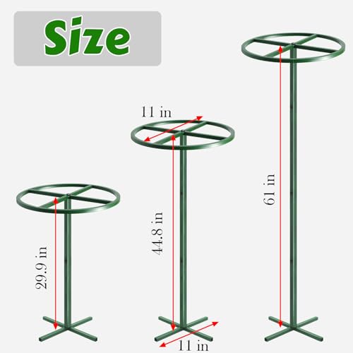 62" Round Dragon Fruit Trellis Adjustable Plant Trellis - view 6