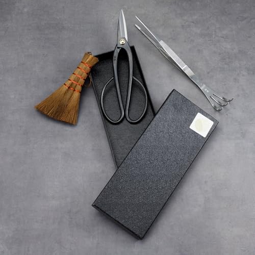Bonsai Tool Kit, 3 Piece Starter Set, Ashinaga Scissors, Japan - view 5