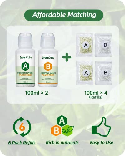160 PCS Hydroponic Pods Kit & 600ml Plant Food Indoor House Plants Hydroponic - view 5