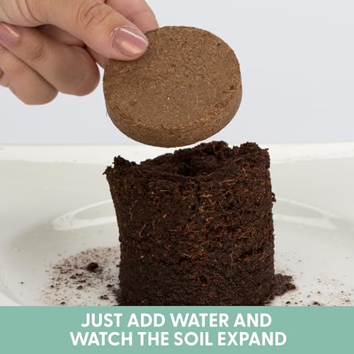Potting Soil for Indoor/Outdoor Plants, Expands to Fit 3 Inch and 4 Inch Pots - 12 Pack - view 2
