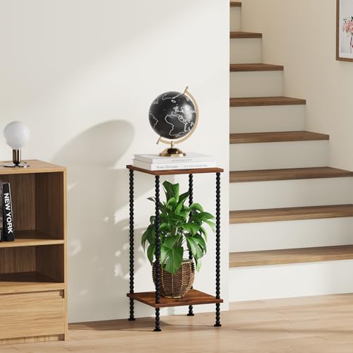 2 Tier Plant Stand Indoor, Square Plant Stands, Potted Holder Rack - view 2